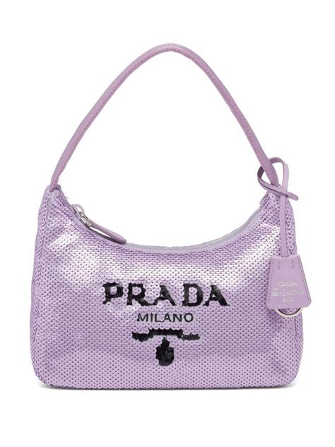 black sequin prada bag|prada re edition shoulder bag.